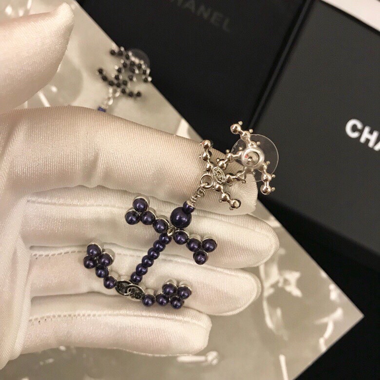 Ch*el earrings